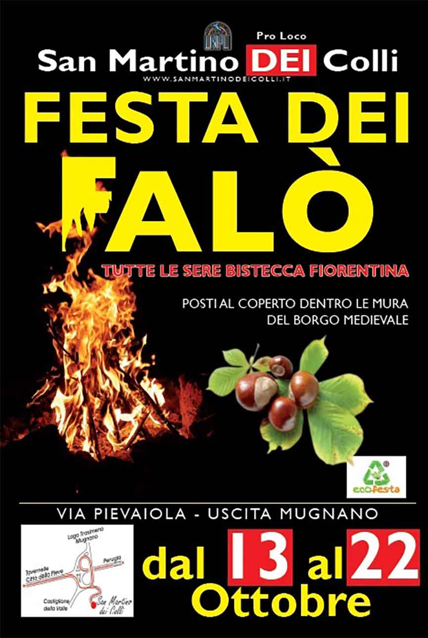 Festa dei Falò di San Martino dei Colli (Perugia)