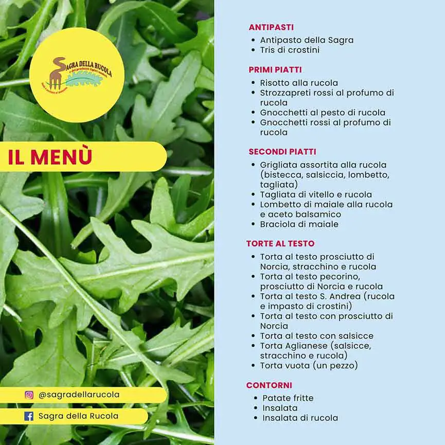 Sagra della Rucola di Sant'Andrea d'Agliano (Perugia)