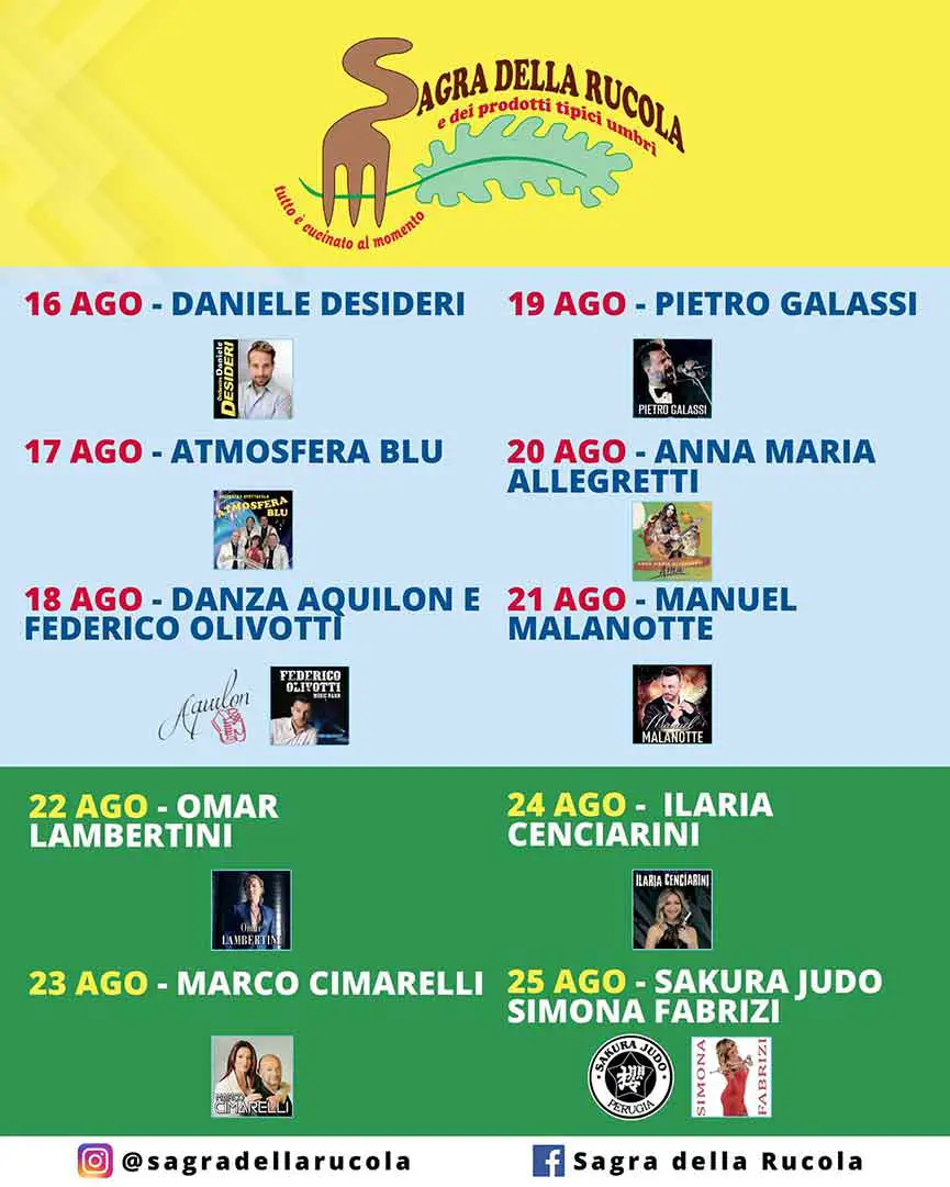 Sagra della Rucola di Sant'Andrea d'Agliano (Perugia)
